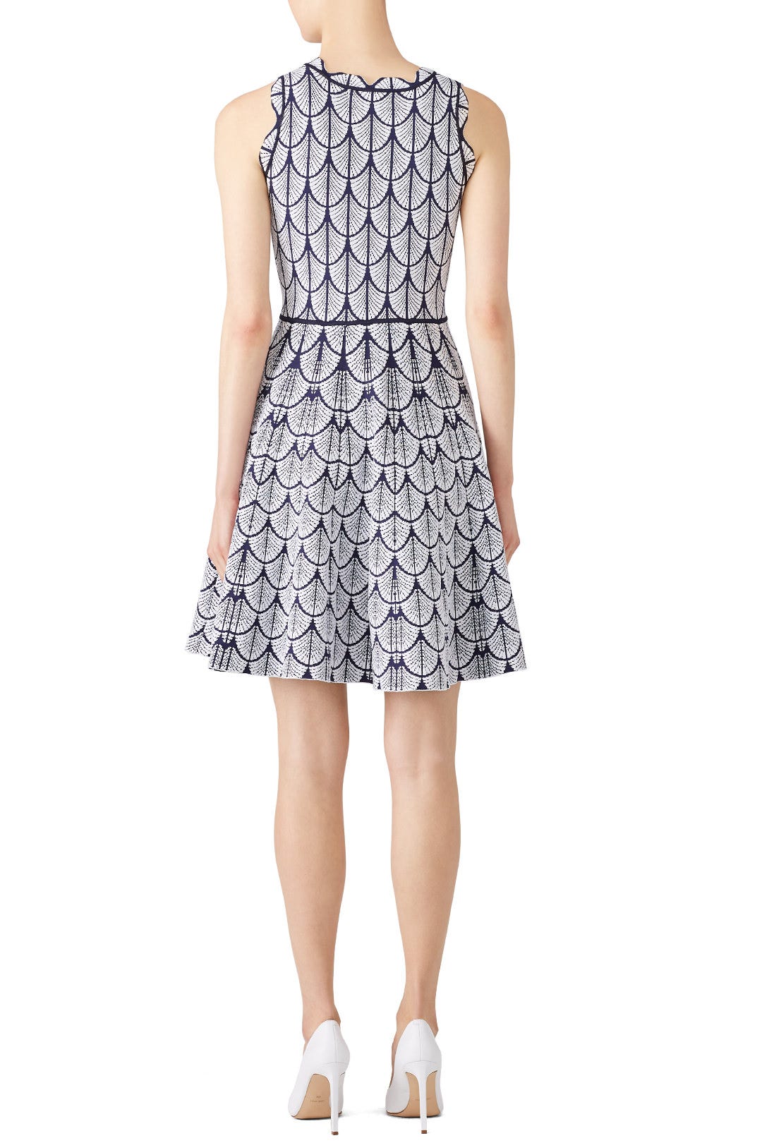 Scalloped Jane Knit Dress by John + Jenn 1