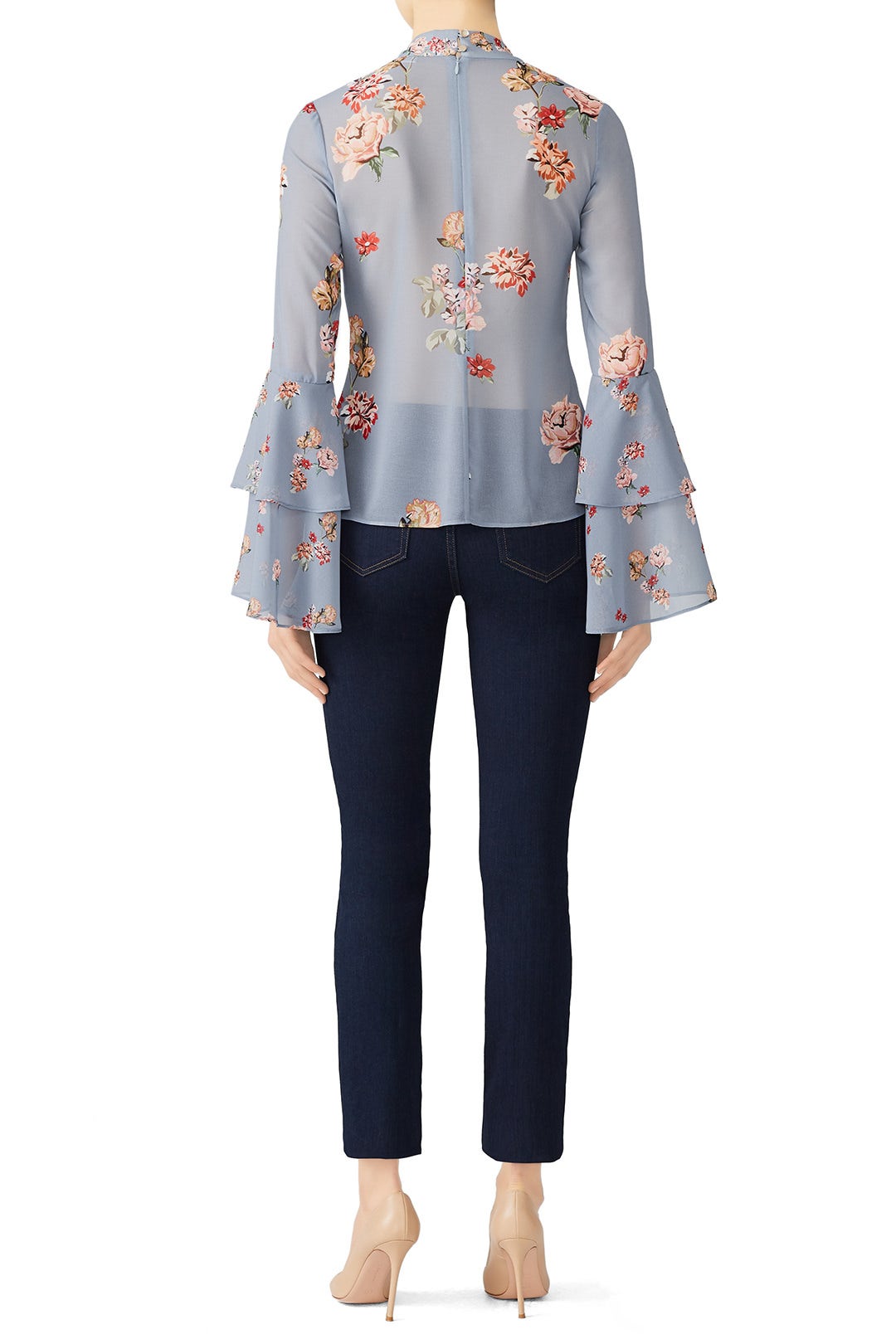 Evolve Long Sleeve Sheer Top by Keepsake 2