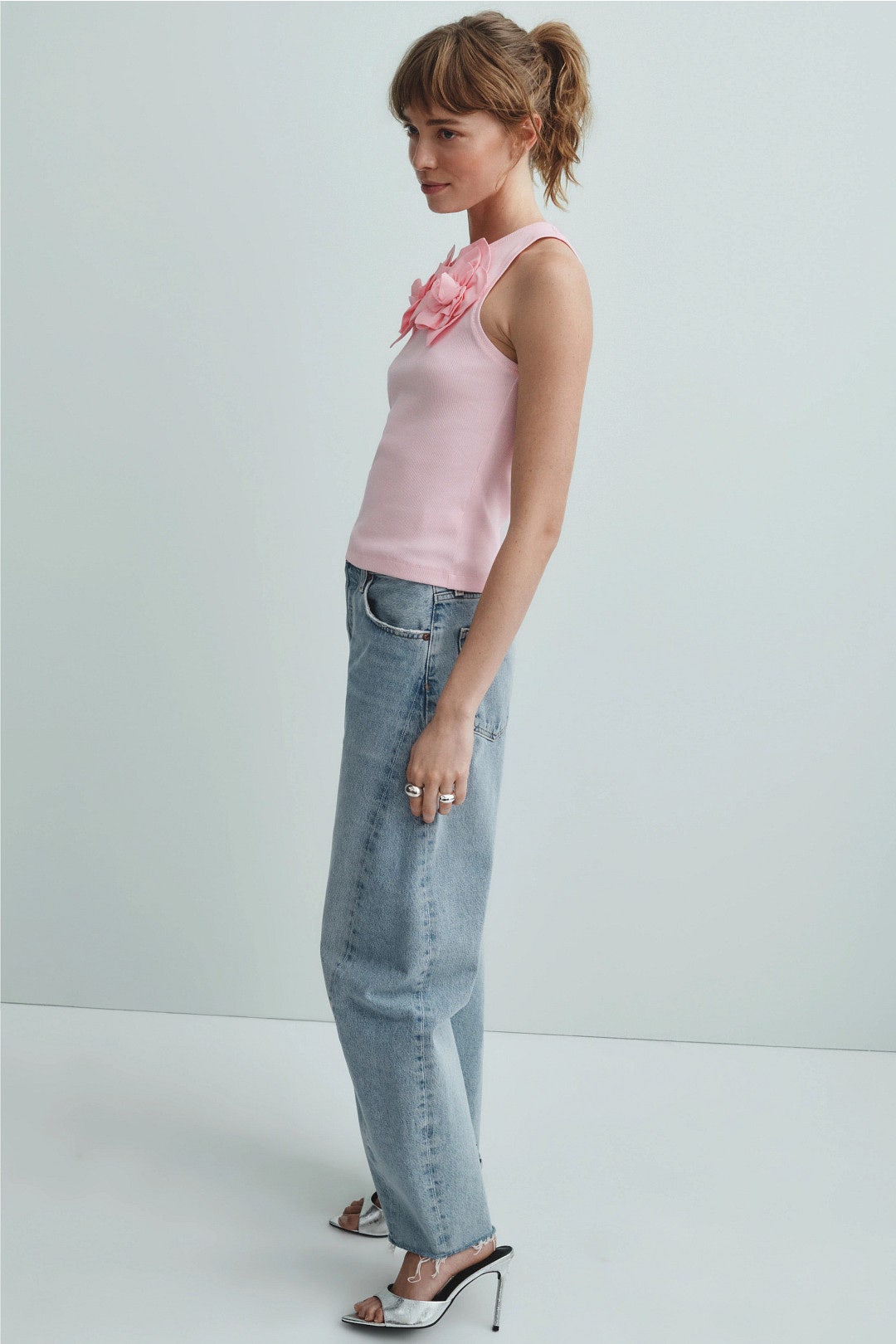 Camille Flower 3D Tank Top by AKNVAS 1