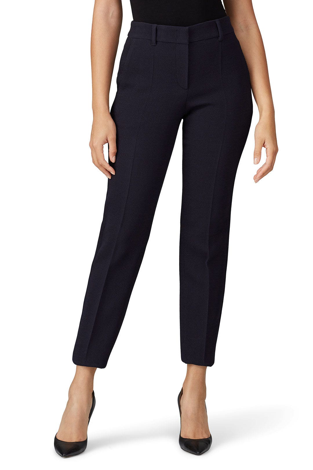 Stretch Wool Slim Pants by Emporio Armani 1