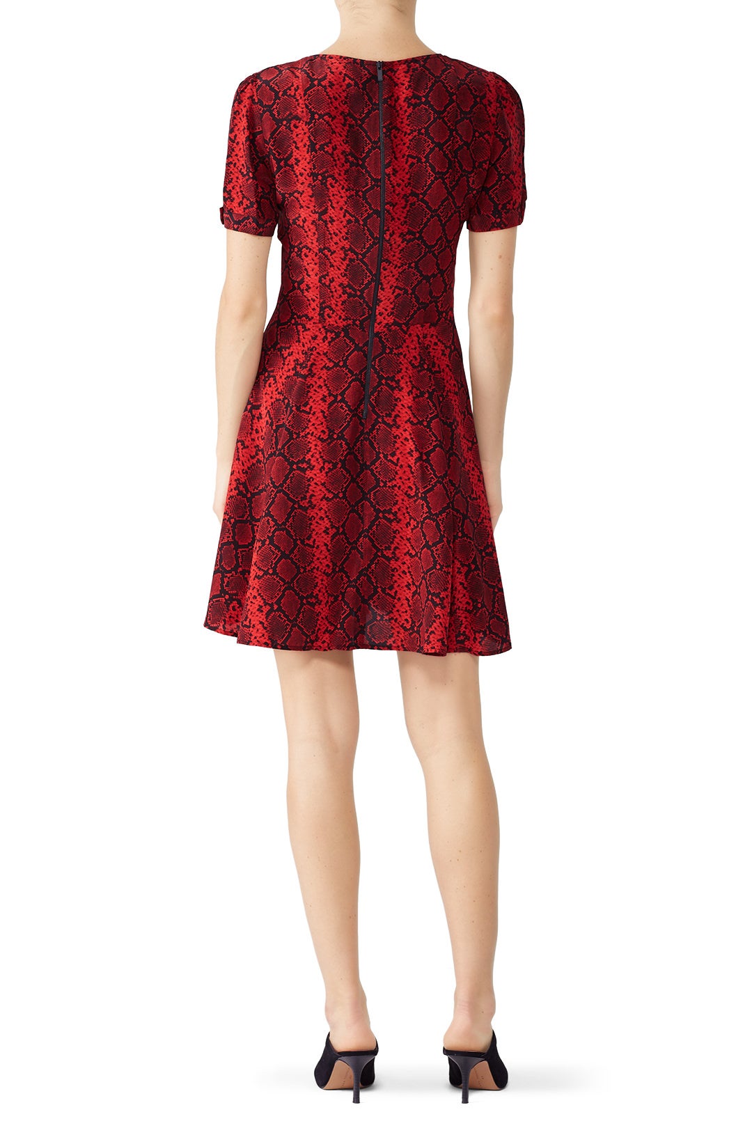 Snake Print Button Dress by The Kooples 1