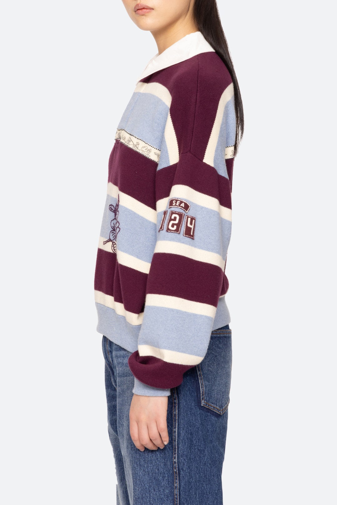 Hester Solid Rugby Sweater by Sea New York 1