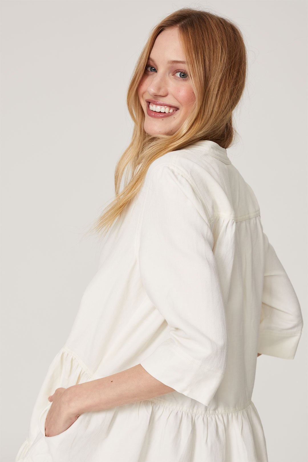 Maurino Drop Waist Dress by Apiece Apart 1