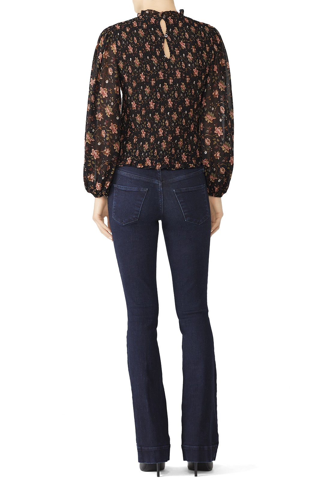 Floral Blouson Sleeve Top by J.O.A. 2