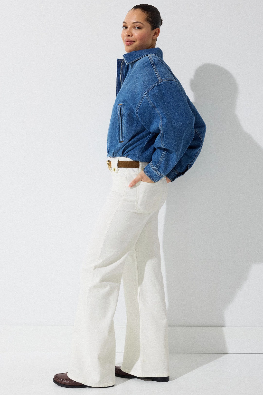 Palermato Wide Leg Jeans by Maje 1