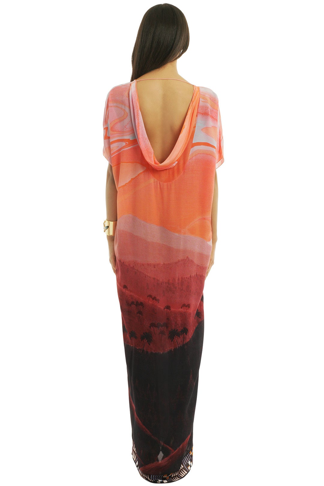 Apricot Desert Kaftan by Matthew Williamson 1