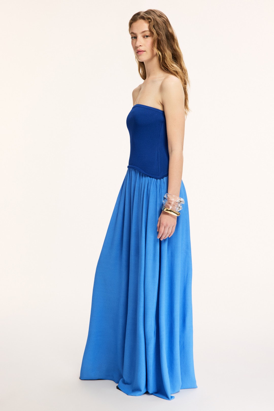 Strapless Soglio Dress by Solid & Striped 1
