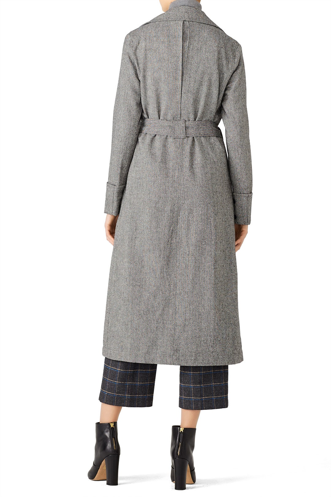 Grey Harmonic Coat by The Fifth Label 2