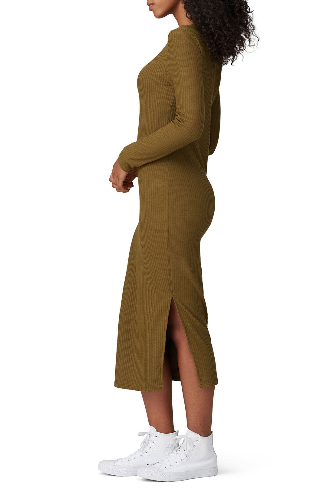 Olive Green Lexi Dress by Universal Standard 1