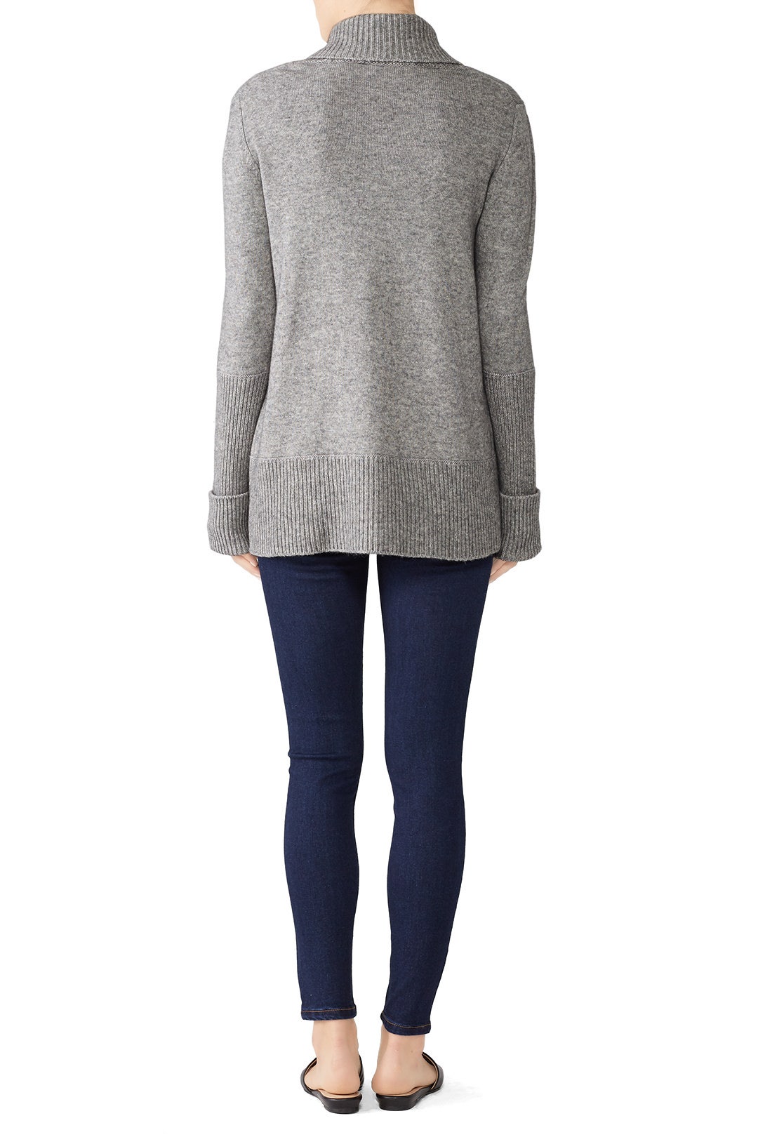 Wide Collar Cardigan by VINCE. 1