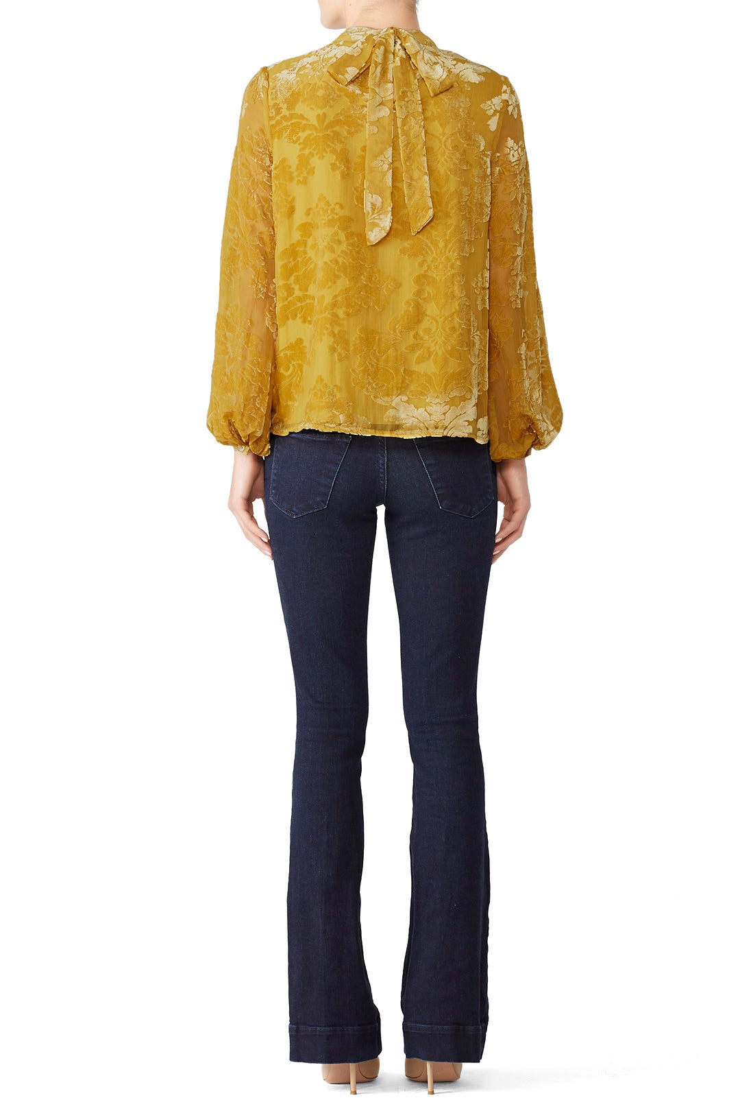 Oxford Velvet Top by YUMI KIM 2