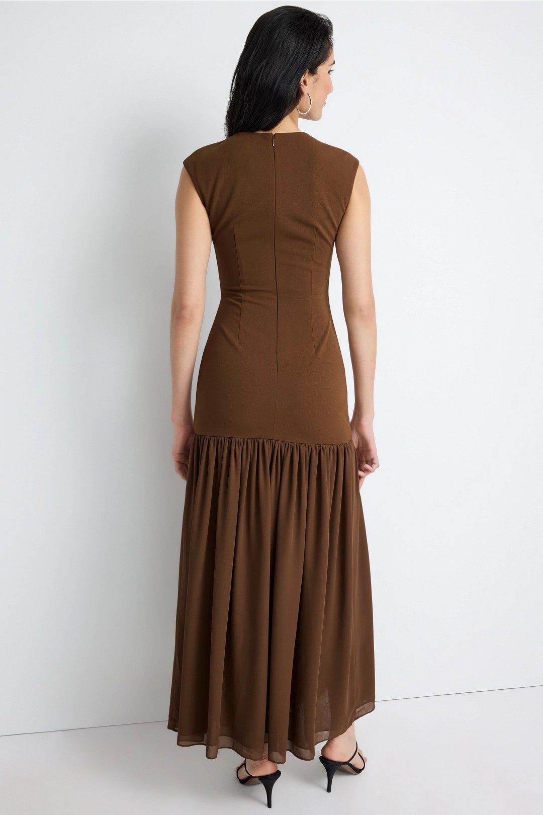 Caelen Ruched Maxi Dress by Alexia Admor 2