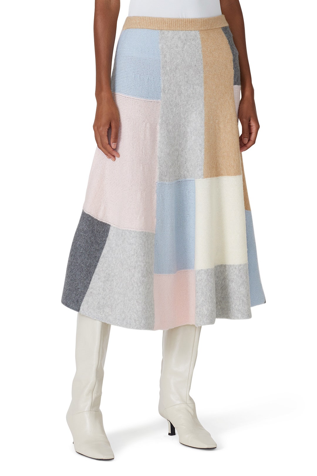Patchwork Circle Skirt by Adam Lippes x RTR 1