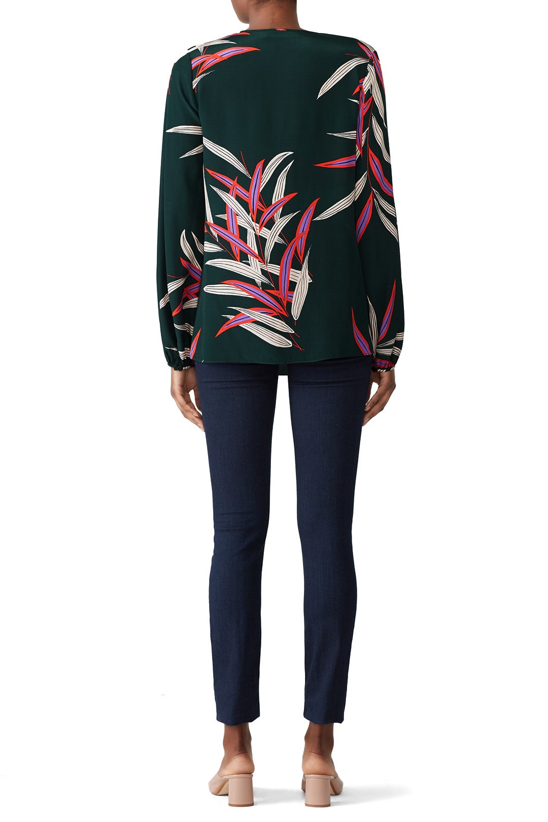 Hunter Long Sleeve Blouse by Diane von Furstenberg 2