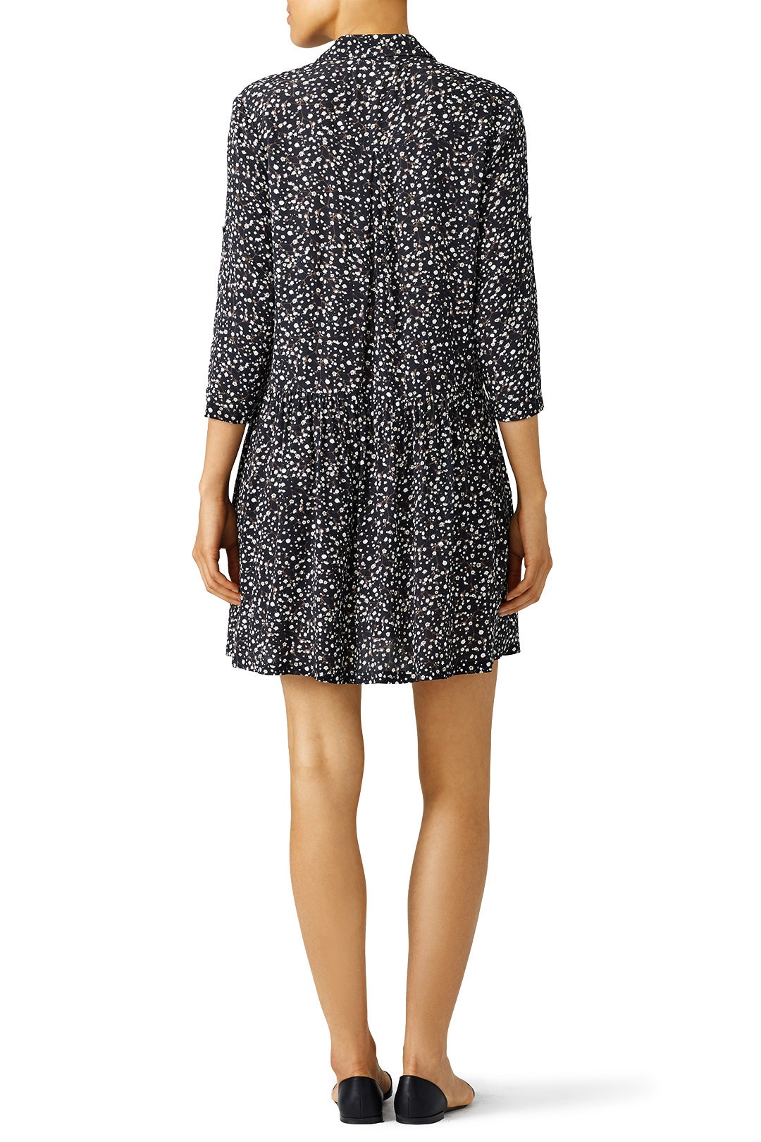 Little Dots Shirt Dress by Nicole Miller 2
