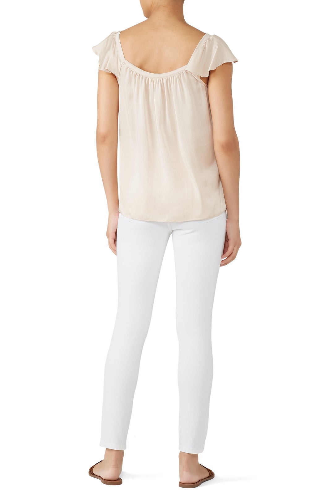 Sleeveless Silk Charm Top by Rebecca Taylor NYC 2