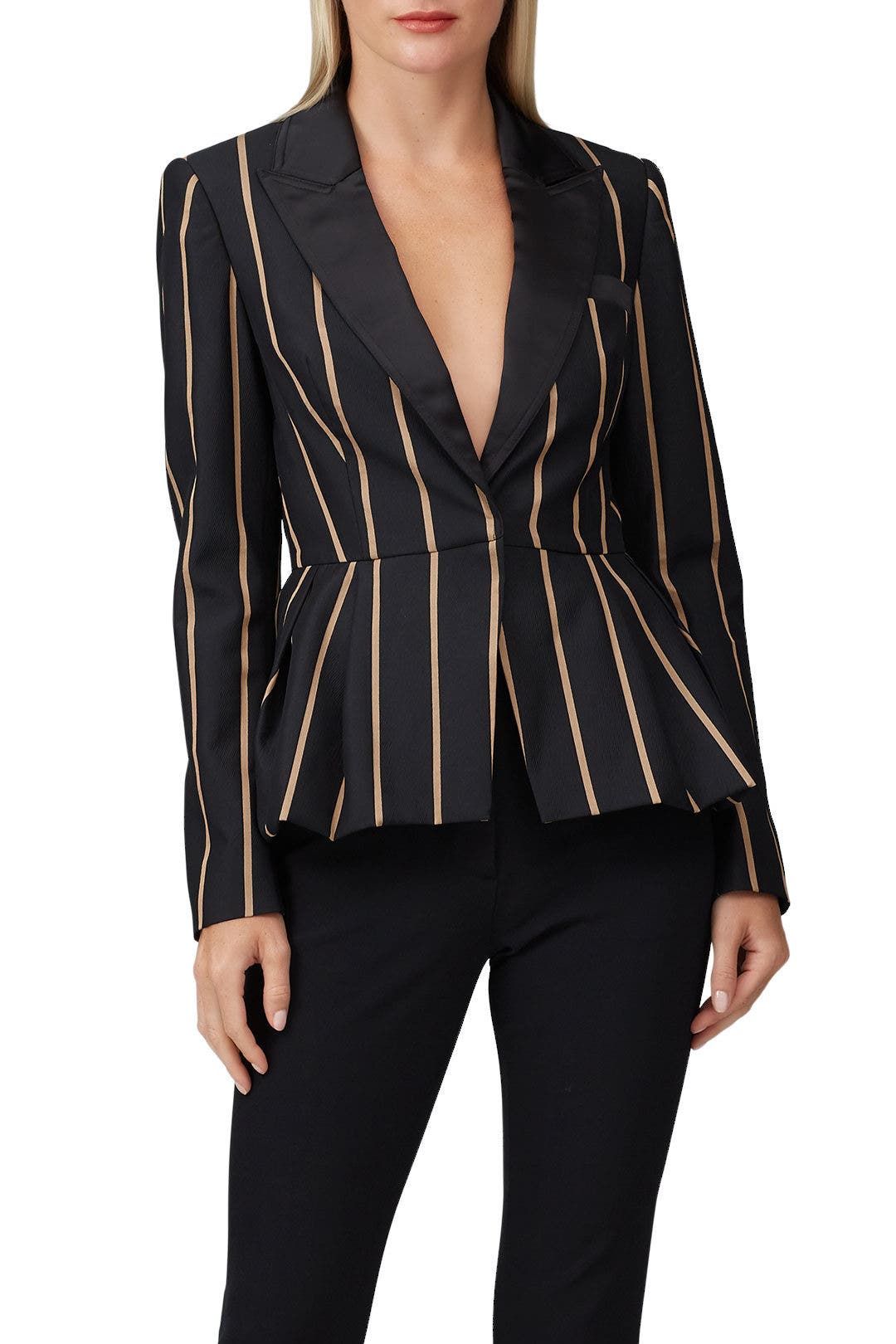 Tailoring Stripe Blazer by Self-Portrait 2