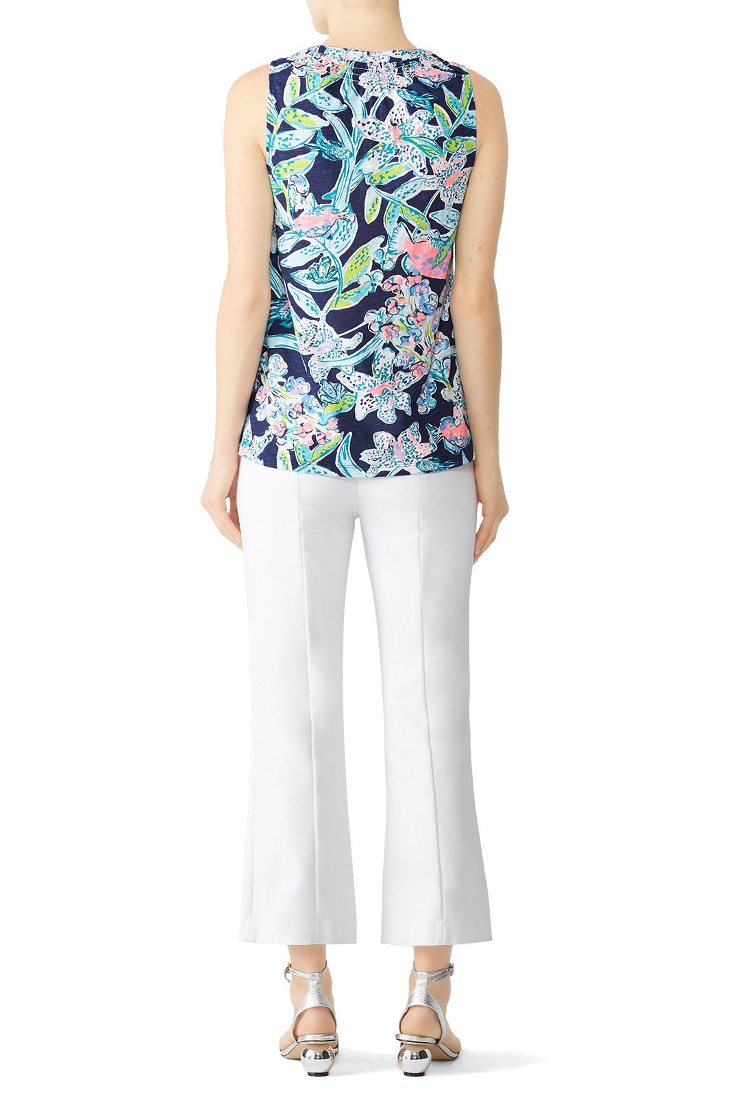 Bright Navy Essie Top by Lilly Pulitzer 2