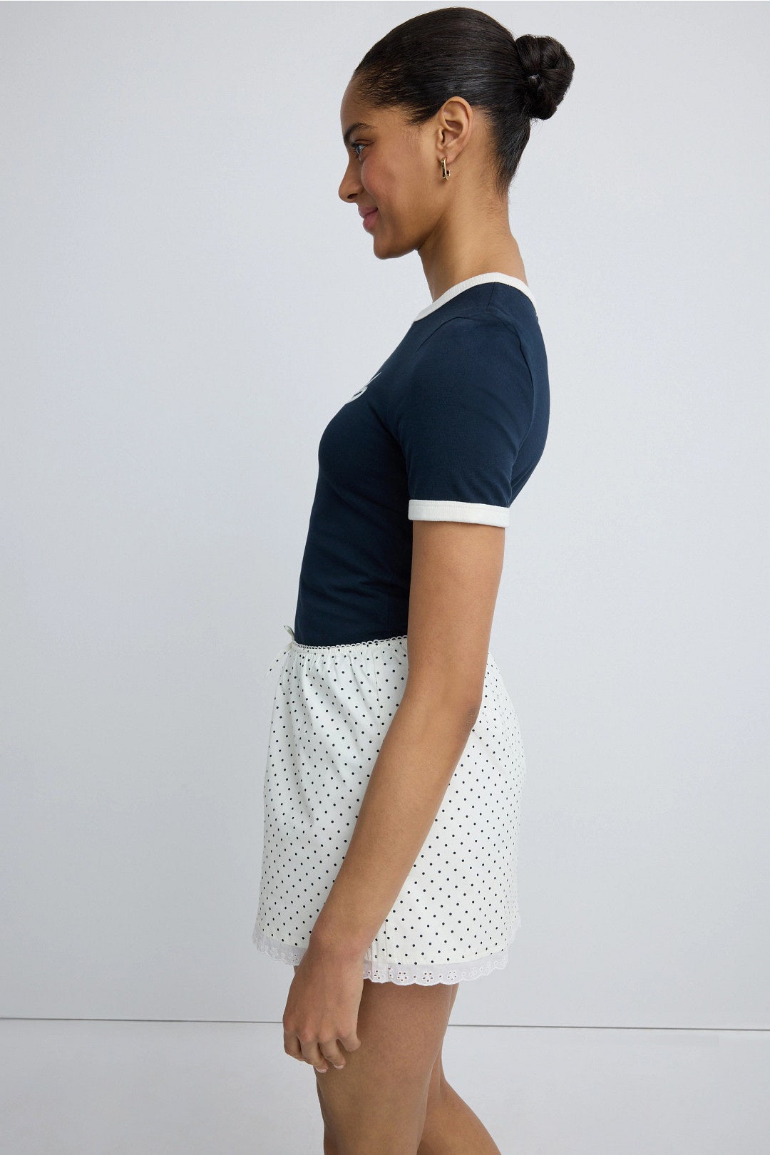 Pull On Mini Skirt by WEWOREWHAT 2