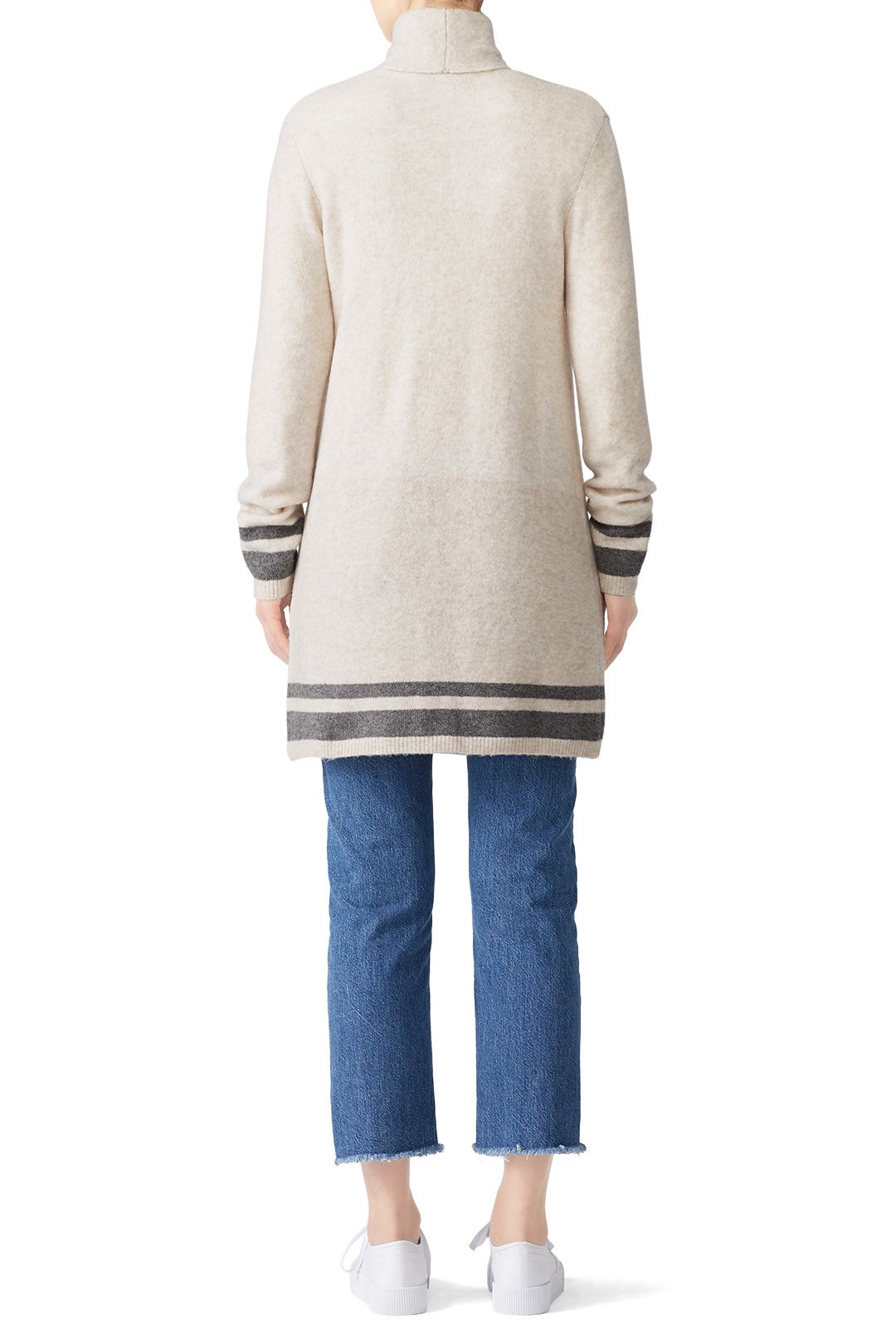 Striped Hank Cardigan by cupcakes and cashmere 1