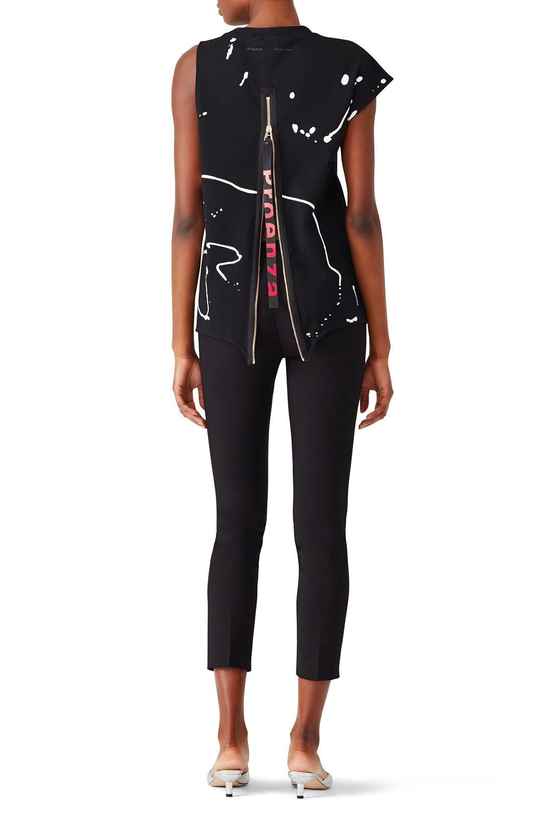 Splatter Rose Top by Proenza Schouler | Rent the Runway