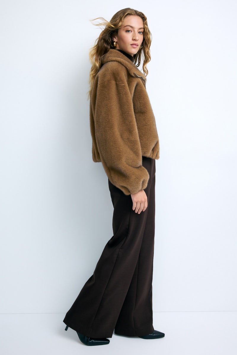 Hazel Faux Fur Jacket by A.L.C. - Photo 1