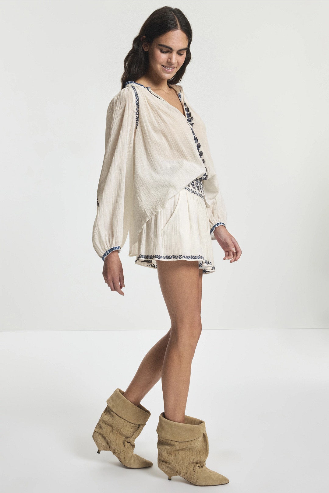 Lena Embroidered Blouse by Isabel Marant Etoile 2