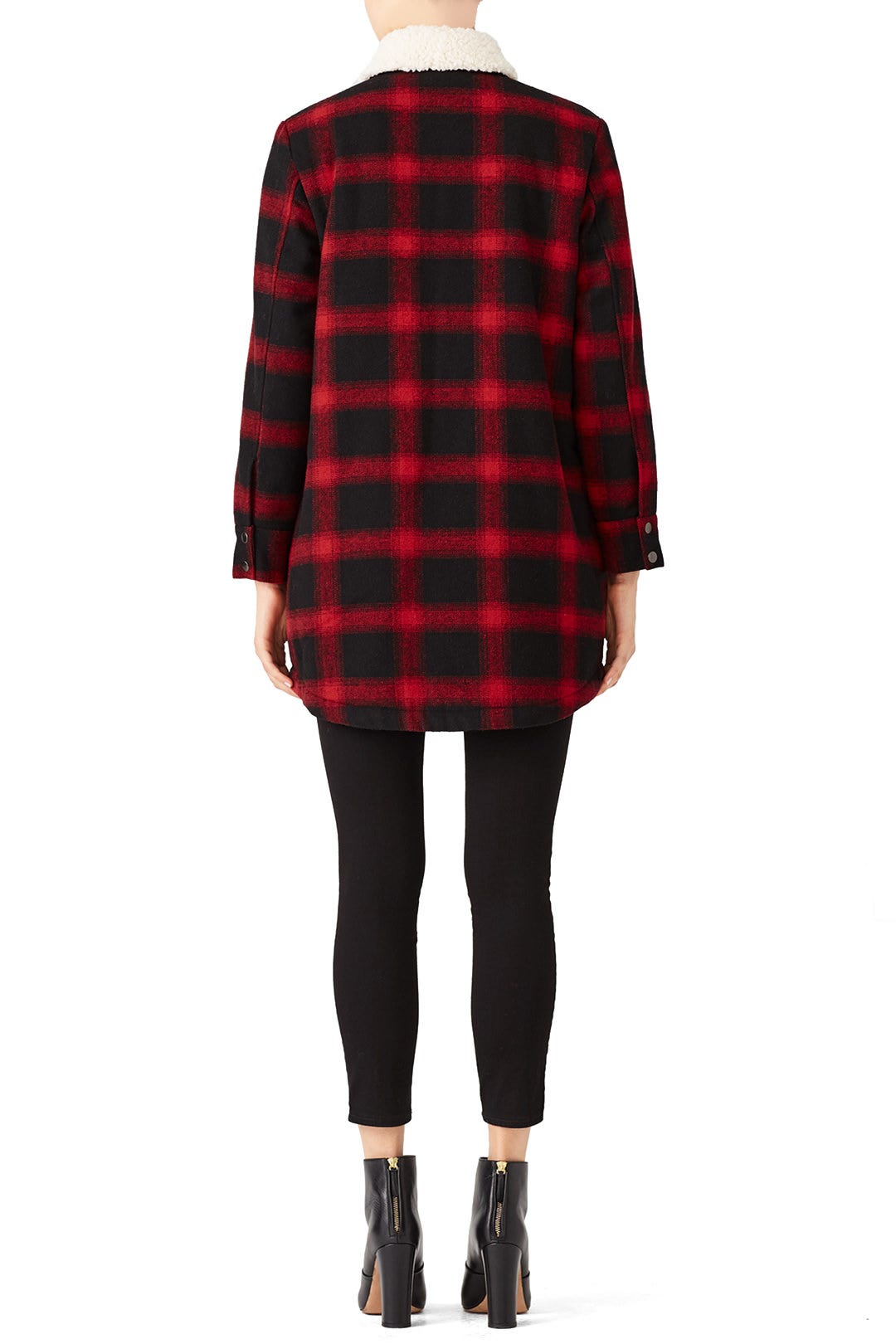Plaid Shirt Jacket by BB Dakota 2
