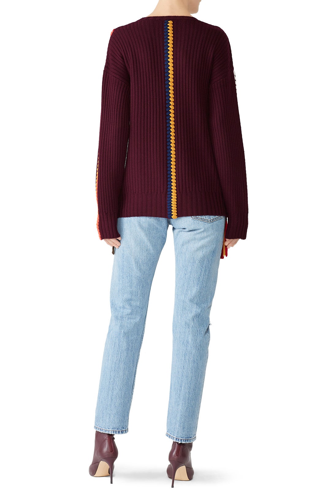 Braided Asymmetrical Sweater by Derek Lam 10 Crosby 1