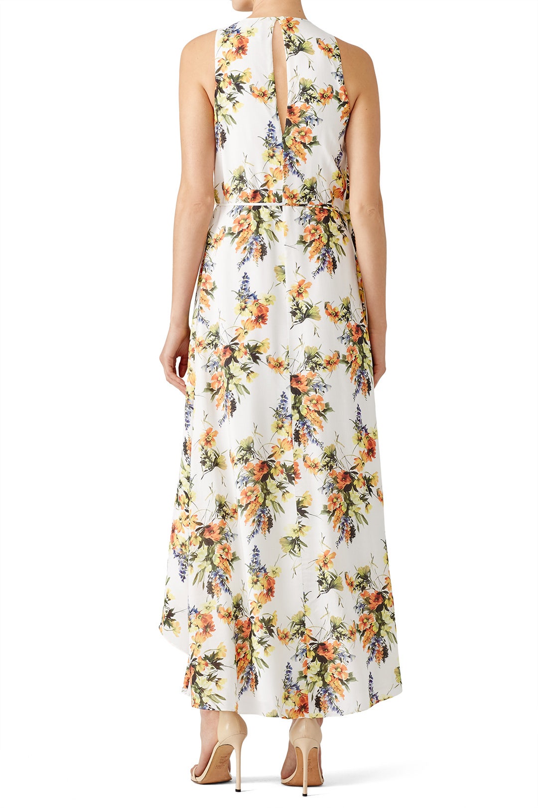 Floral Jane High Low Maxi by Haute Hippie 1