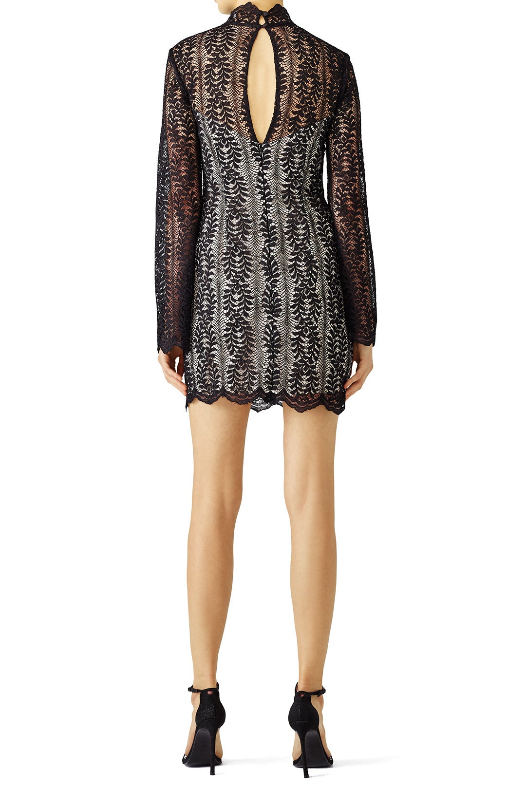 Black Uptown Lace Dress by Keepsake 2