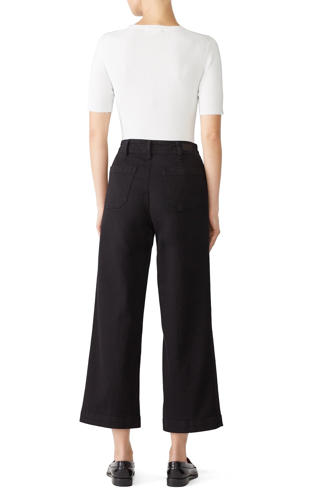 Denim Nellie Culottes by PAIGE 2
