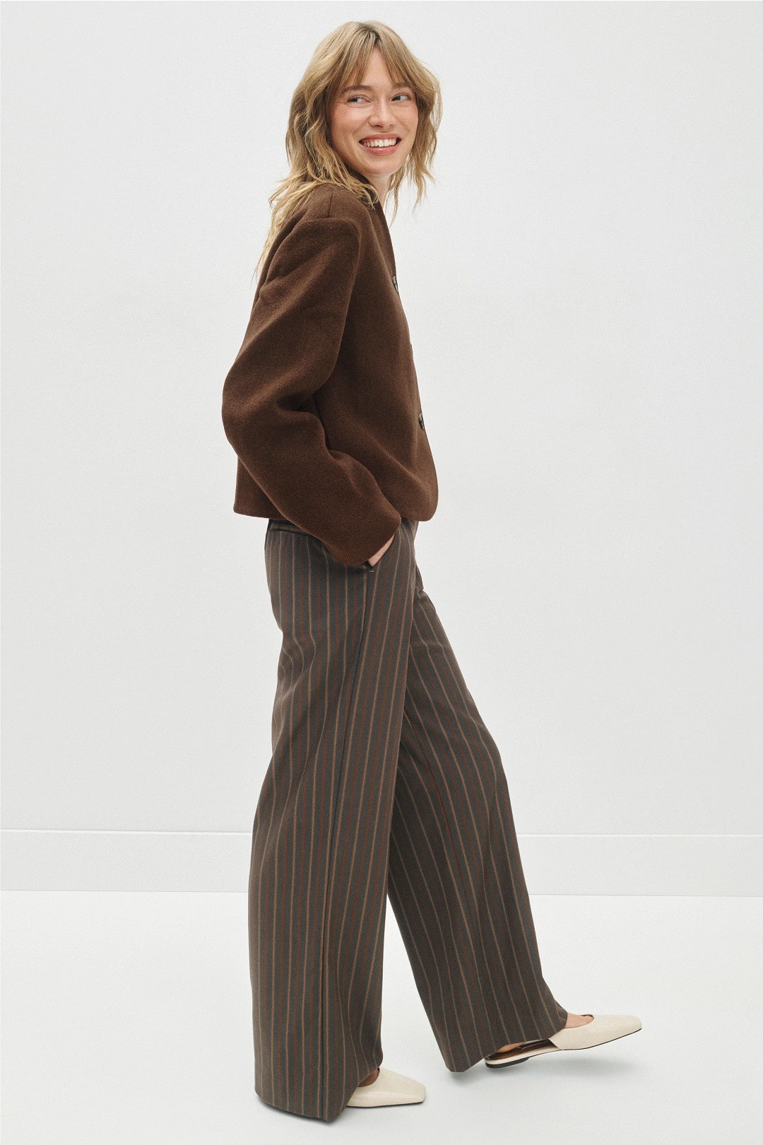 Owen Cropped Jacket by Reformation 1