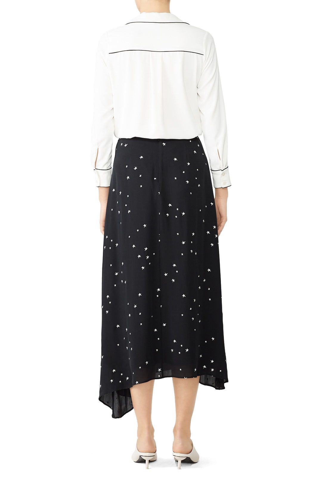 Stargazer Asymmetric Skirt by Tory Burch 1