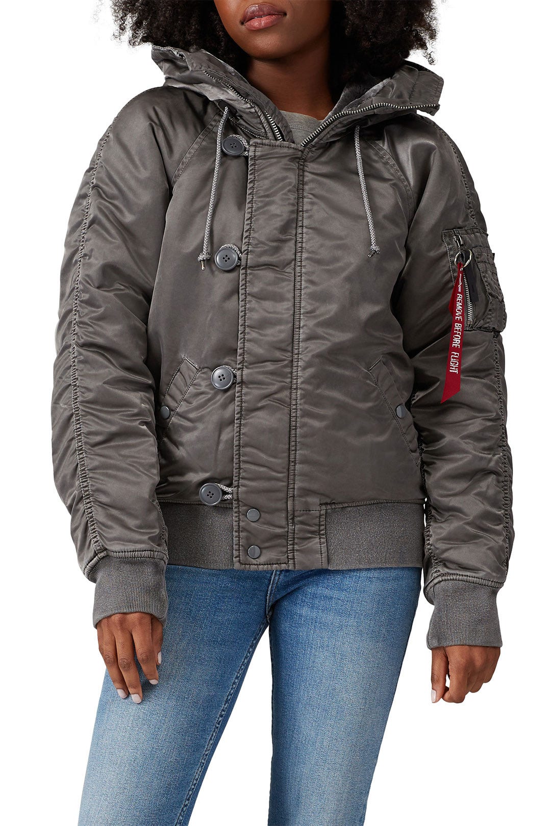 Silver N-2B Battlewash Parka  by Alpha Industries 1