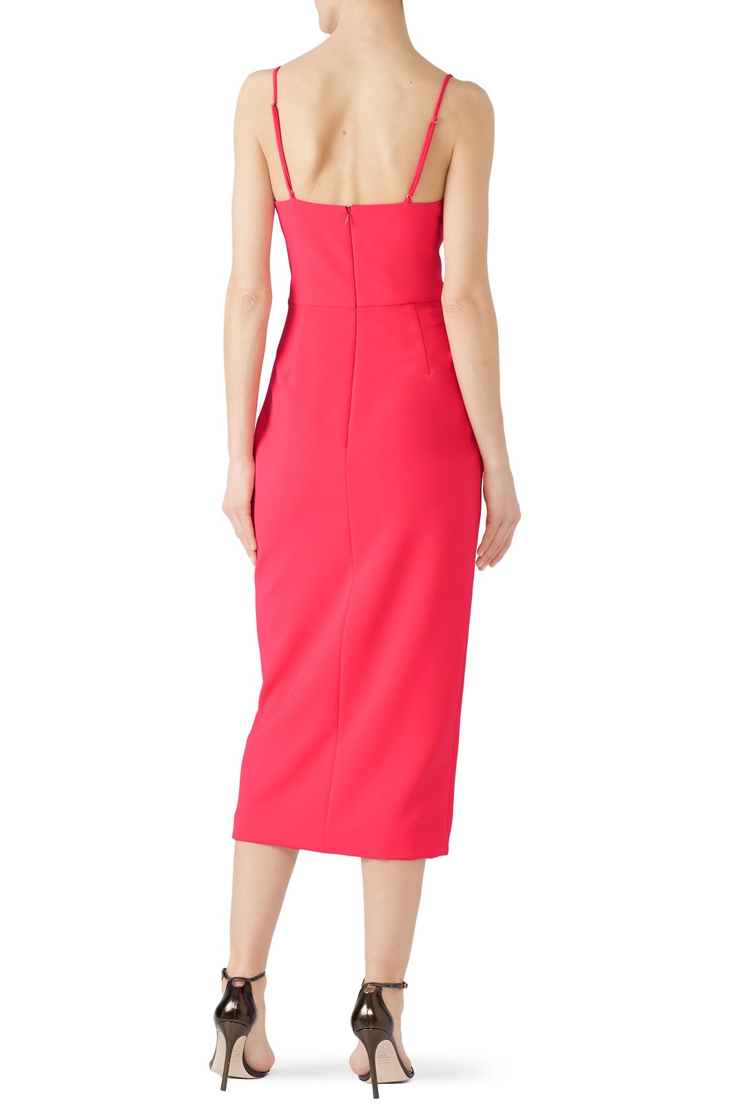 Coral Slip Dress by Christian Siriano 1
