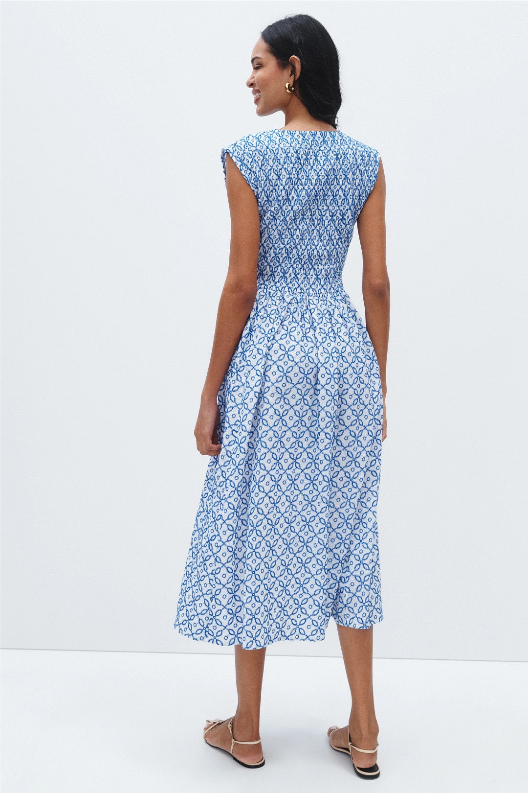 Embroidered Tile Amelia Dress by NIC + ZOE 2
