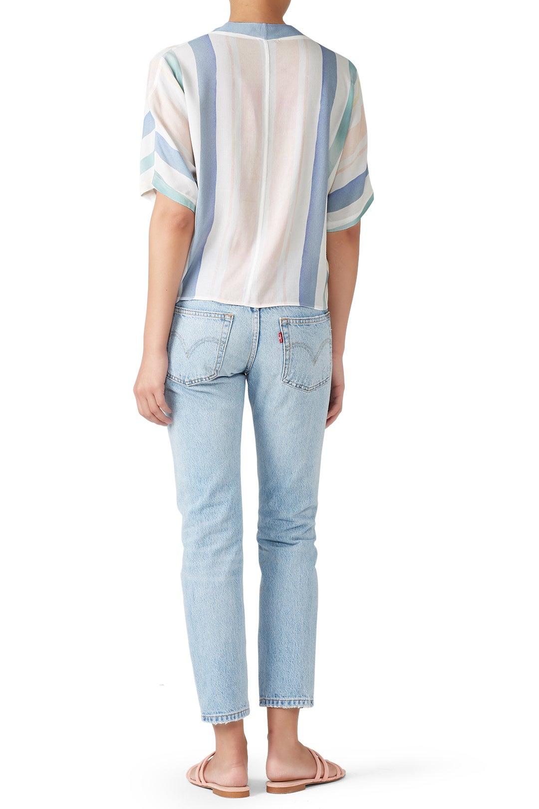 Striped Thea Top by Rails 2
