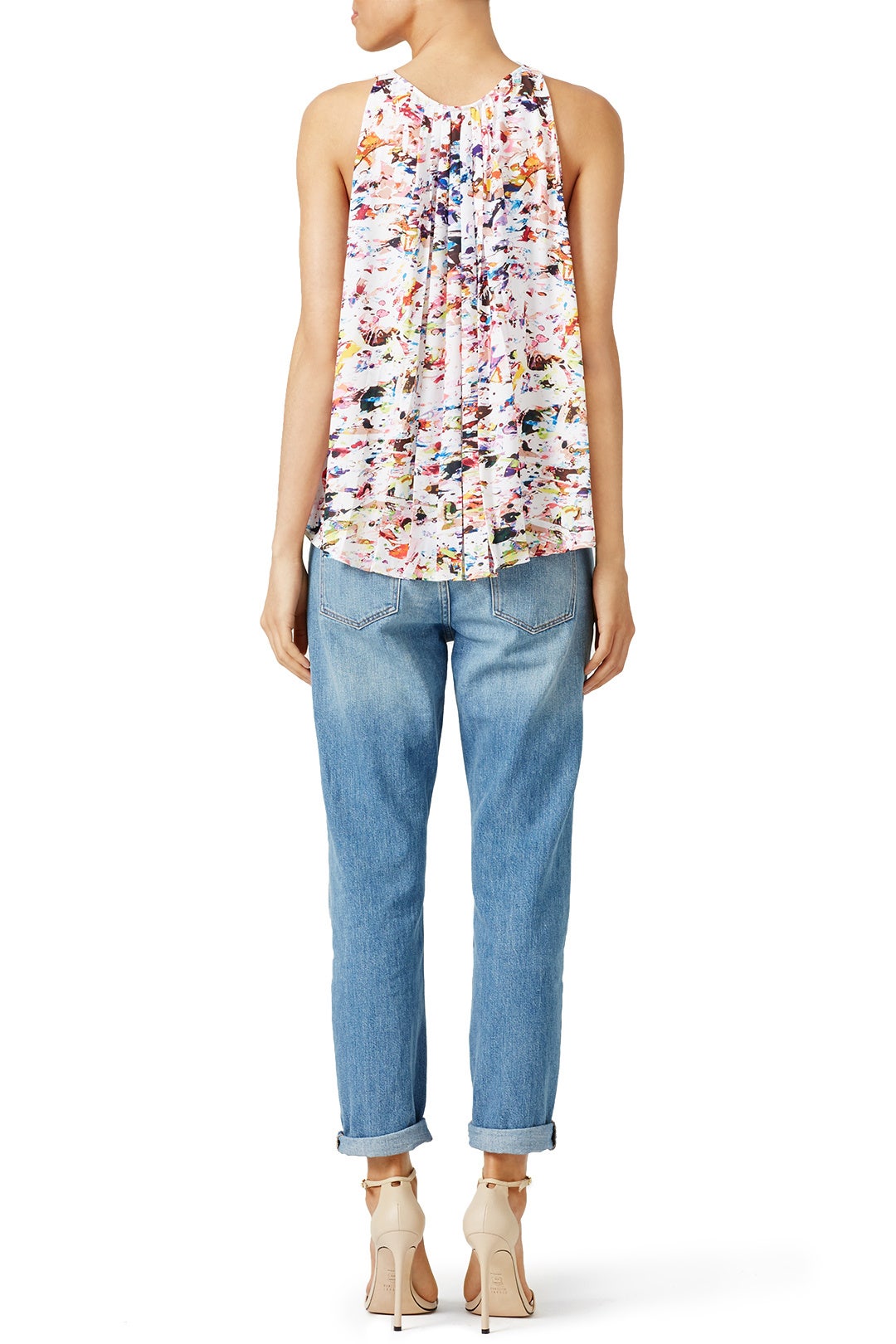 Splatter Print Tank by Rebecca Minkoff 2