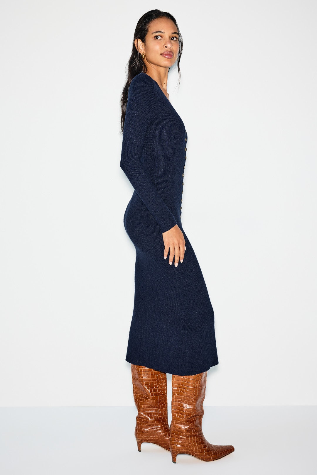 Paris Button Down Maxi Dress by ROAM 1