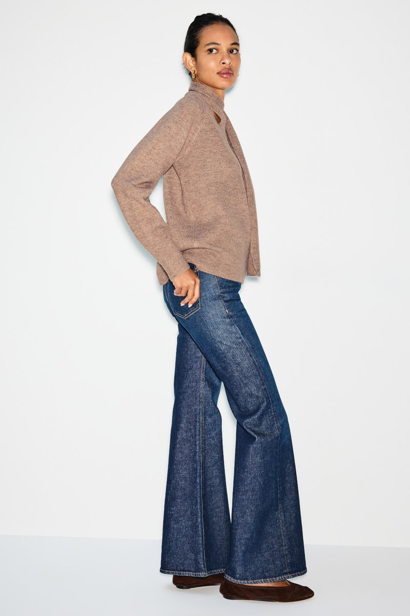 Billie Scarf Sweater by Line + Dot - Photo 1