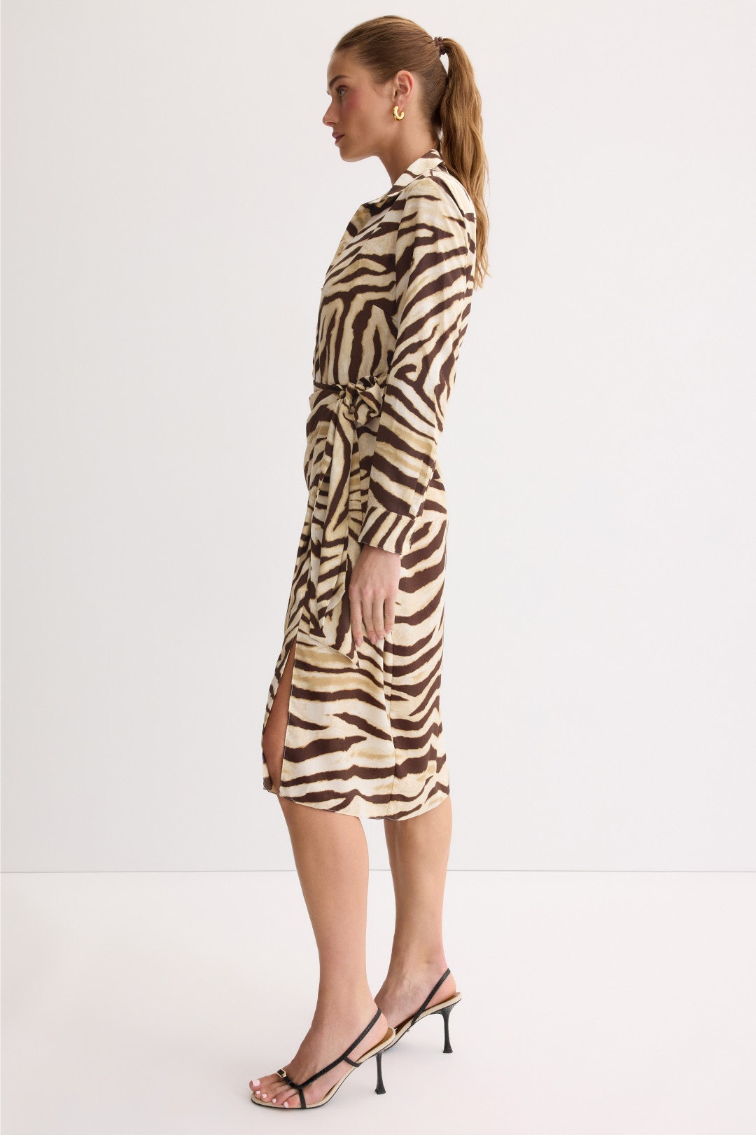 Animal Print Wrap Midi Dress by Lauren Ralph Lauren 1