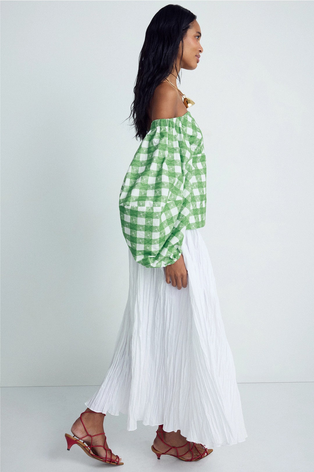 Empire Balloon Sleeve Top by Rosie Assoulin 1