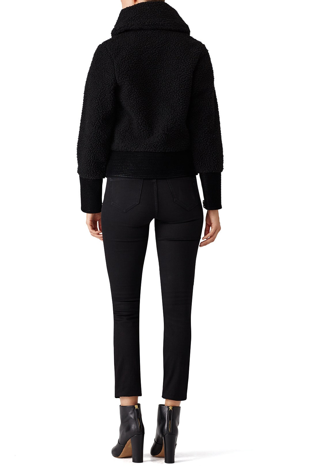 Black Juno Moto Jacket by Saylor 2