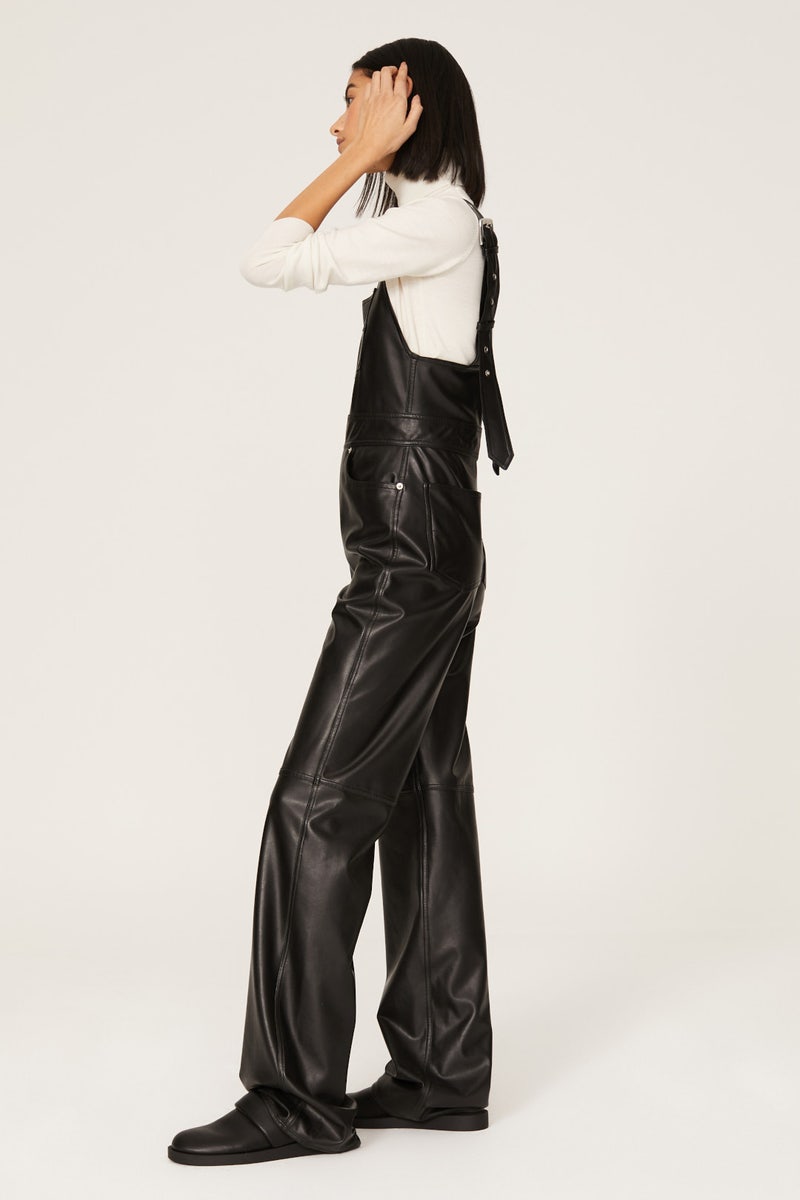 Braelyn Faux Leather Jumpsuit by A.L.C. - Photo 1