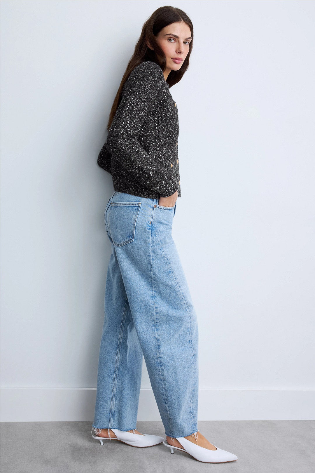 Rayna Metallic Cardigan by Central Park West 1