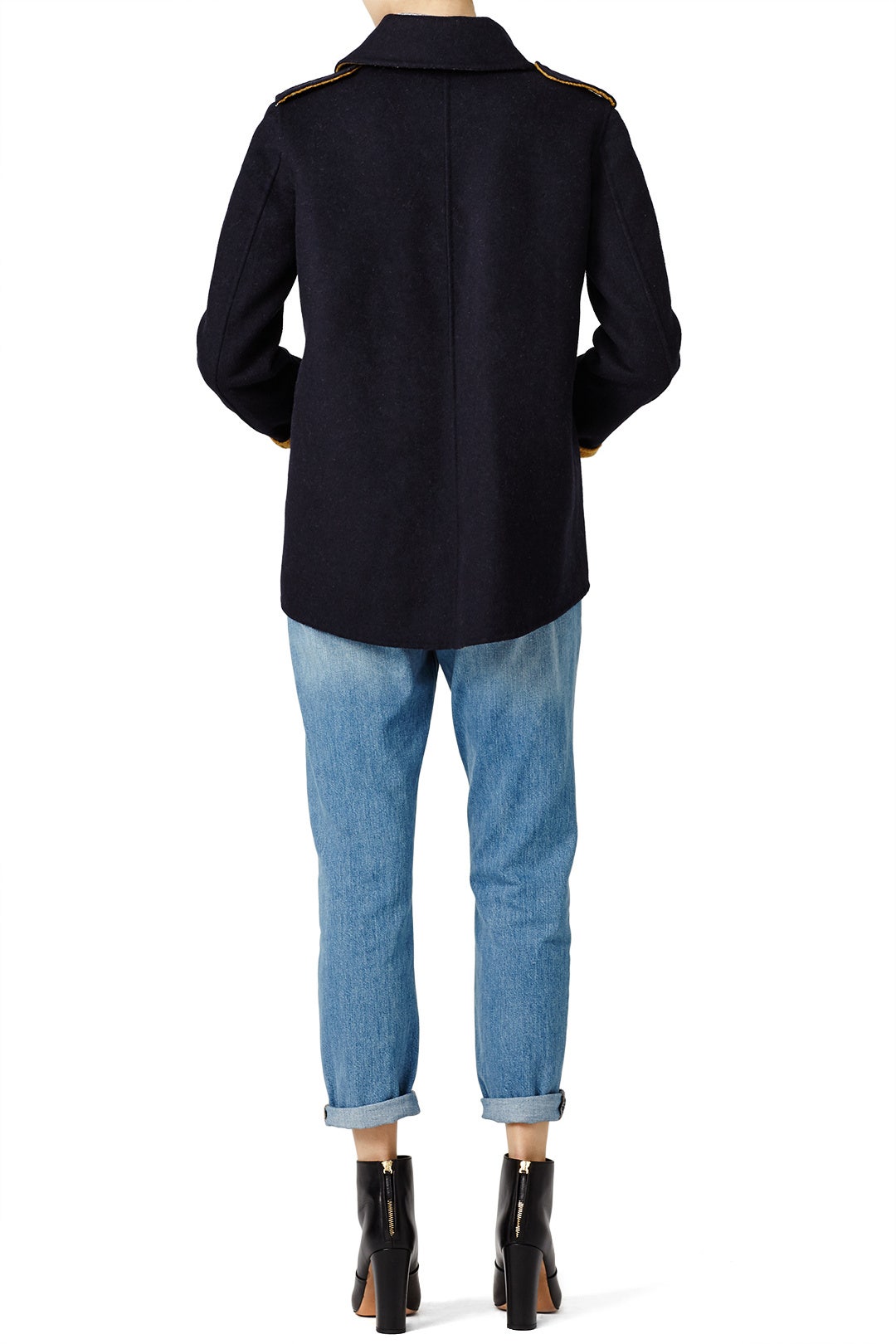 Seaside Pea Coat by Derek Lam 10 Crosby 2