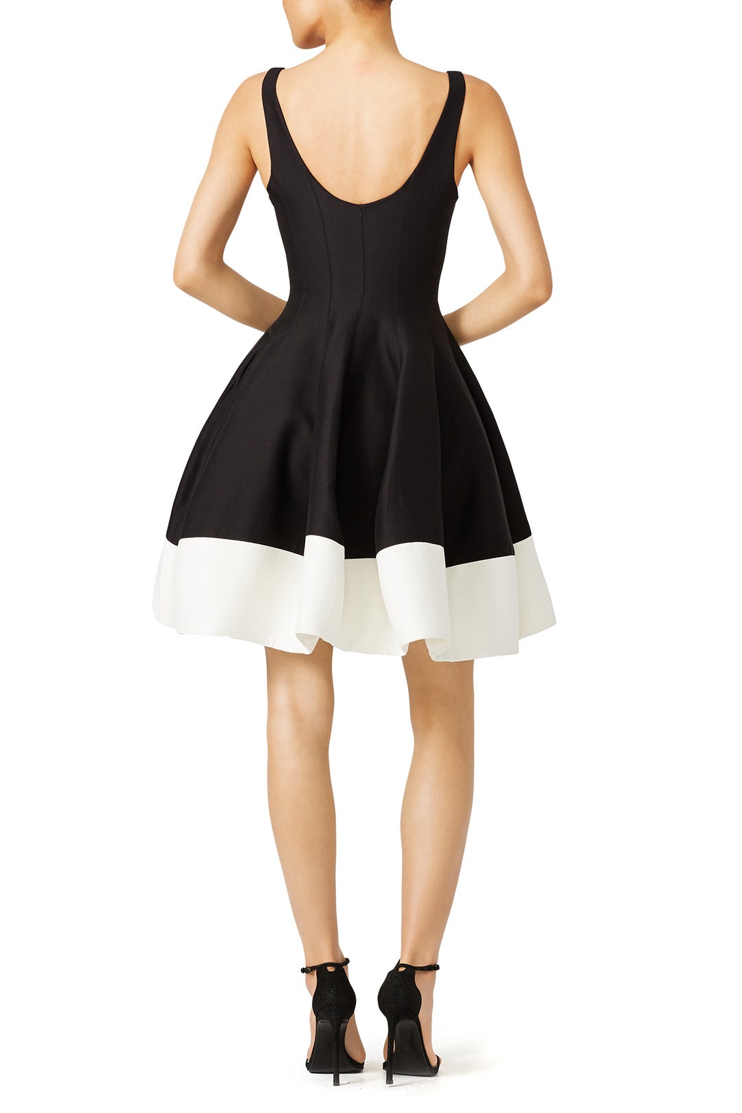 Silk Faille Tulip Skirt Dress by HALSTON 1