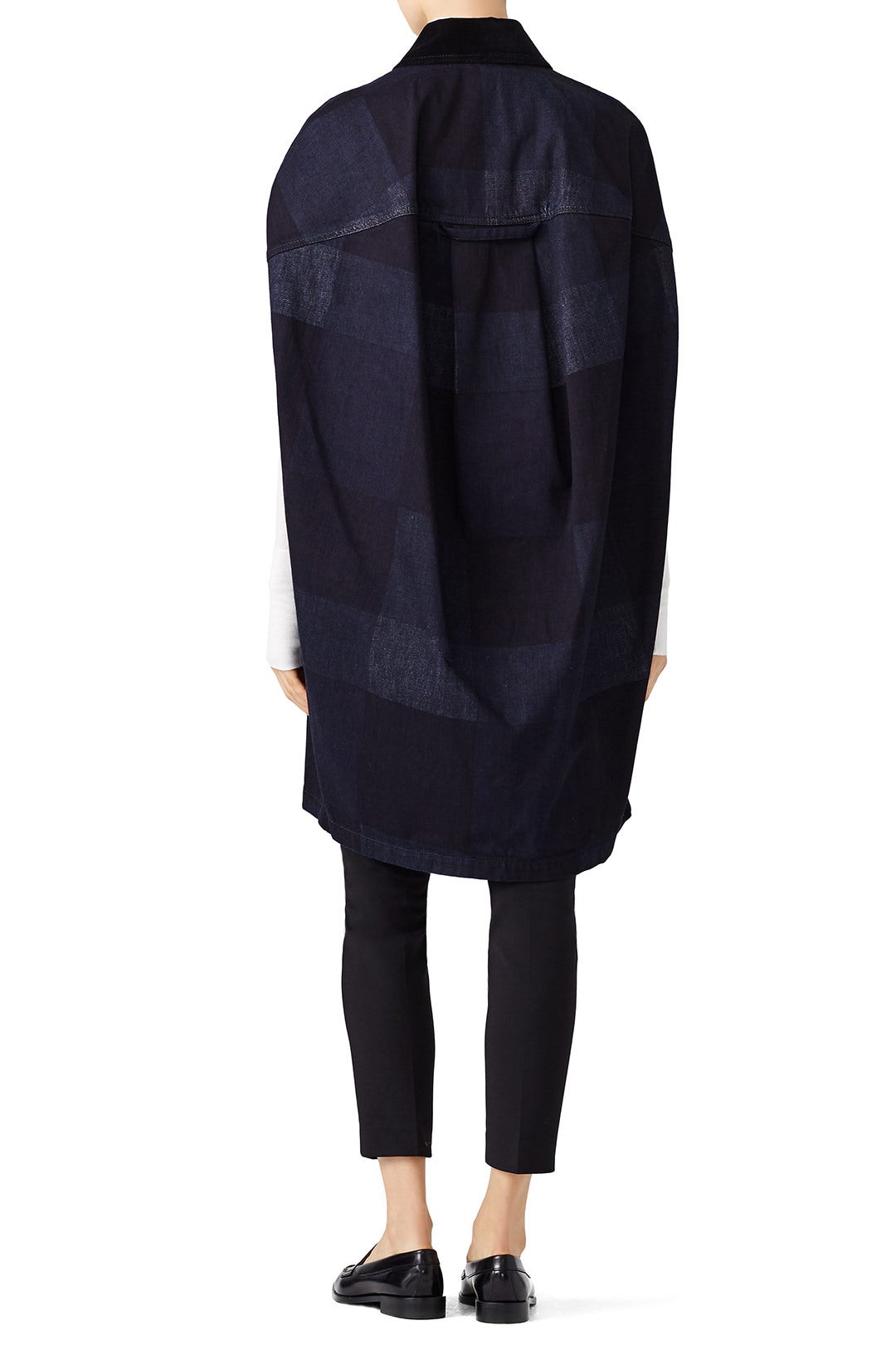 Check Plaid Cape by Marni 2