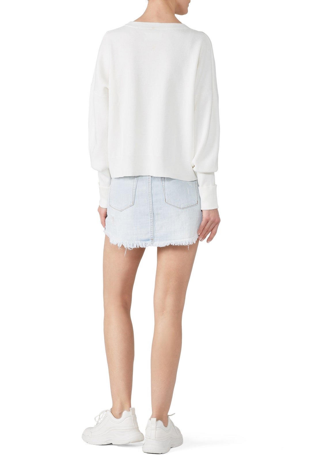 BLUE DENIM MINI SKIRT by One Teaspoon 1